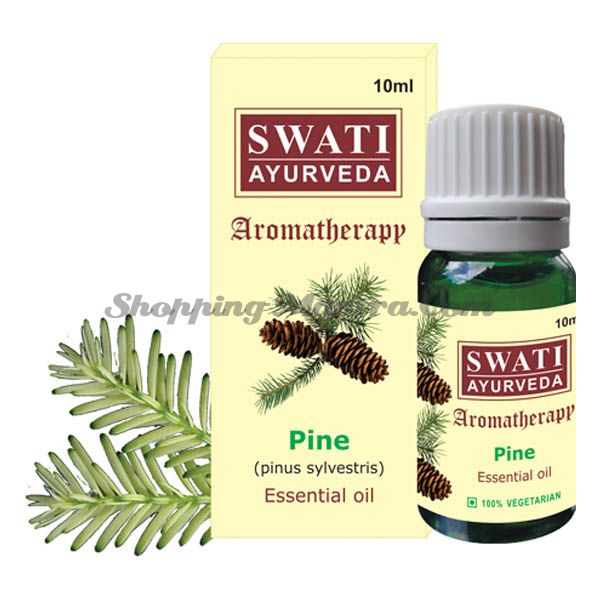 Эфирное масло Сосна Свати Аюрведа / Swati Ayurveda Pine Essential Oil