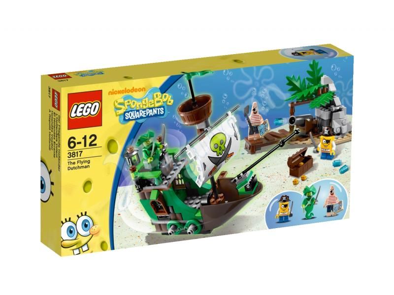 3817 / Конструктор ЛЕГО / Спанч Боб "Летучий Голландец" / Lego ...
