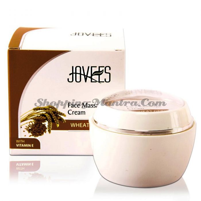 Массажный крем для лица Зародыши пшеницы Джовис / Jovees Wheat Germ Face Massage Cream