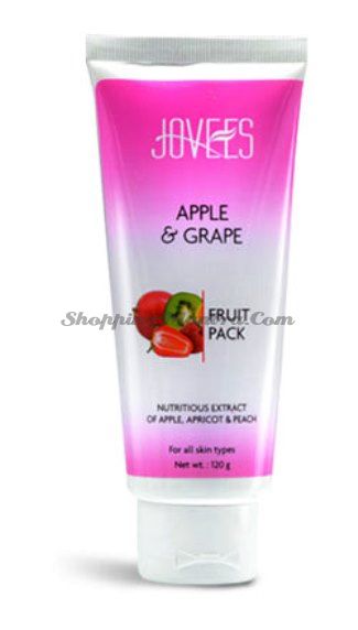 Фруктовая маска для лица Яблоко&Виноград Джовис / Jovees Fruit Facial Pack Apple&Grape