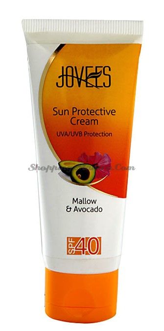 Солнцезащитный крем для лица Авокадо&Мальва SPF40 Джовис (Jovees Sun Protection SPF-40)