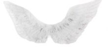 Крылья ангела белые с блестками 90х20