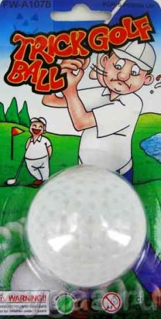 Мячик для гольфа (с секретом)