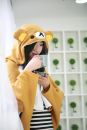 Накидка с капюшоном "Rilakkuma"