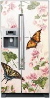 Наклейка на холодильник Floral-2