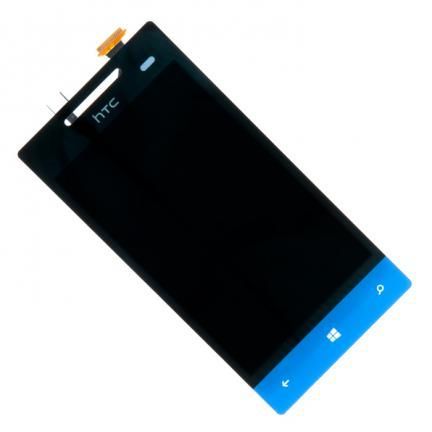 LCD (Дисплей) HTC A620e Windows Phone 8s (в сборе с тачскрином) (blue) Оригинал