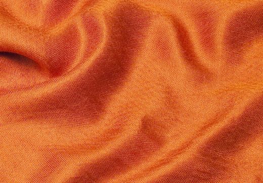Оранжевый палантин шёлк шерсть, 1450 руб.