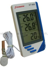 KT-908 комнатно-уличный термометр с влажностью