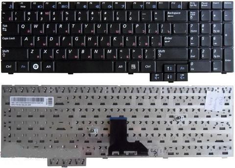 Клавиатура для ноутбука Samsung R519/R523/R525/R528/R530/R538/R540/P580/R620/R717/R719/R728/RV508/RV510 (black)