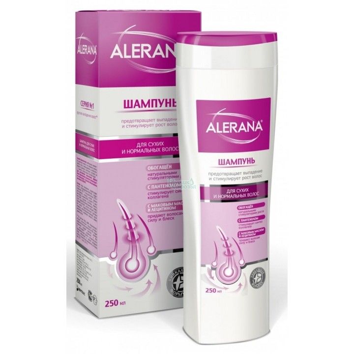 Шампунь ALERANA для сухих и нормальных волос