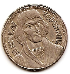 Николай Коперник 10 злотых Польша 1967