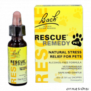 Bach Rescue Remedy Pet  10 мл. - капли Баха - специальная формула для животных