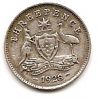 3 пенса Австралия 1928
