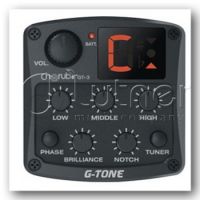 CHERUB GT-4 Гитарный пьезодатчик с эквалайзером и тюнером