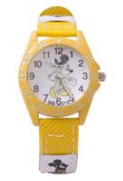 Желтые наручные часы Микки Маус