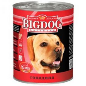 Зоогурман Big Dog Говядина д/взрослых собак 850гр