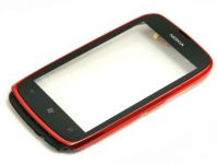 Тачскрин Nokia 610 Lumia (в раме) (red)