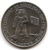 40 лет первой высадки на Луну 1 крона Остров Мэн 2009