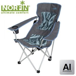 Кресло складное Norfin LEKNES NFL алюминиевое (Темный)