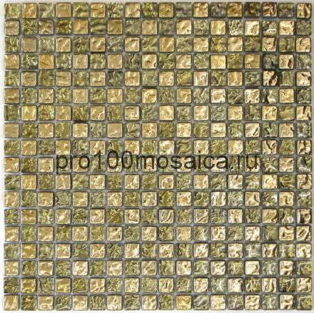 Golden Reef 15. Мозаика серия GLASS,  размер, мм: 300*300 (ORRO Mosaic)