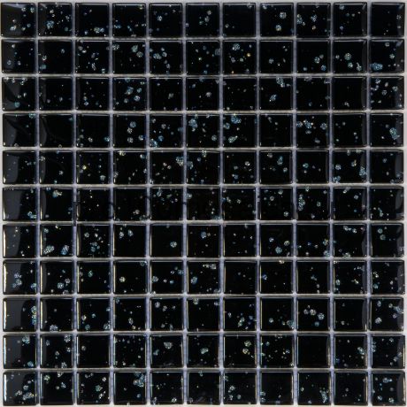 Rio Black. Мозаика серия GLASS,  размер, мм: 295*295 (ORRO Mosaic)