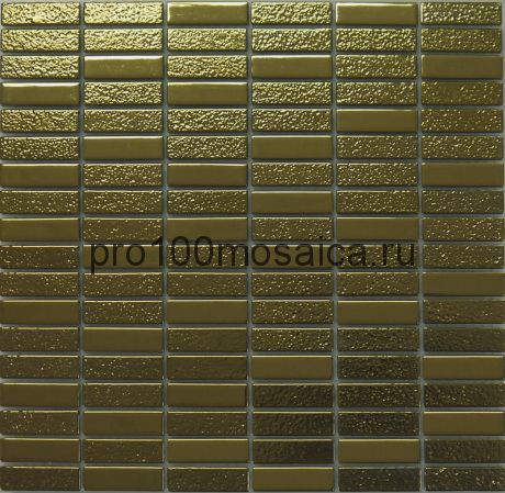 Golden Sticks. Мозаика серия GLASS,  размер, мм: 308*310 (ORRO Mosaic)