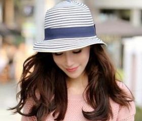 Летняя женская шляпка для пляжа