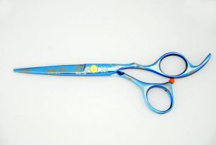 Ножницы парикмахерские SAKURA 5,5" синие