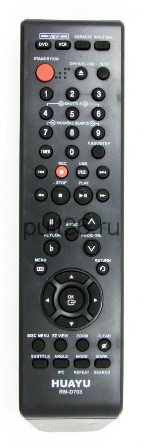 Пульт ДУ SAMSUNG RM-D703 DVD-VCR универсальный