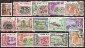 Набор марок Доминика