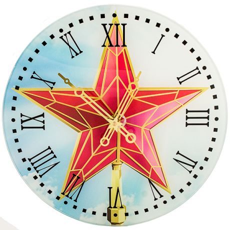 Часы "Кремлевская звезда"