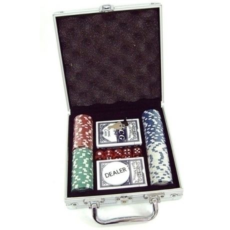 Набор покер (100 фишек)