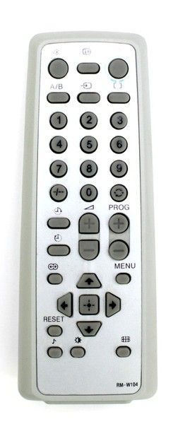 Пульт для Sony RM-W104 (TV) (KV-21BT80M, KV-21HW83M, KV-AR14M80, KV-AR29T80C, KV-AR29X80C, KV-AR34M80B, KV-BM142M70, KV-BT142M70, KV-BT212M70)