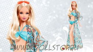 аутфит для куклы Барби Лук У бассейна - Poolside Barbie Fashion