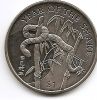 Год Змеи 1 доллар Сьерра-Леоне 2001