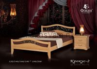 Fokin Крокус - 2 (дуб) кровать