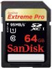 Карта памяти Sandisk Extreme Pro SDXC UHS Class 1 95MB/s 64GB (SDSDXPA-064G-X46)
