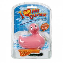 Вибратор утенок I Rub My Duckie travelsize pink 10131