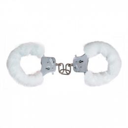 Наручники с мехом Furry Fun Cuffs White 9503TJ