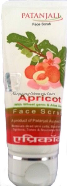 Скраб для лица Абрикос Патанджали Аюрведа (Divya Patanjali Apricot Face Scrub)