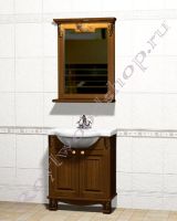Мебель для ванной комнаты фото "Челси-2 УОРВИК-65 орех"