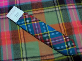Истинно шотландский клетчатый галстук 100% шерсть , расцветка клан Макбет