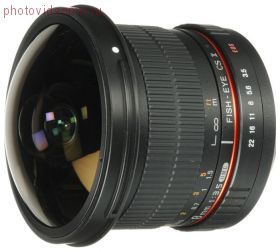 Объектив Samyang 8mm f/3.5 AS IF UMC Fish-eye CS II Canon EF