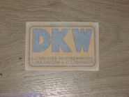 Наклейка DKW