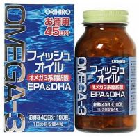 Омега-3 (EPA+DHA) на 45 дней, Orihiro