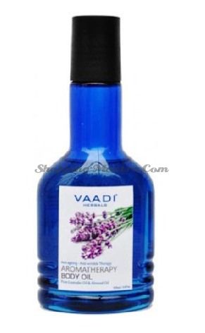 Ароматическое масло для тела Лаванда&Миндаль Ваади | Vaadi Lavender&Almond Body Oil