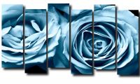 Модульная картина Синие розы