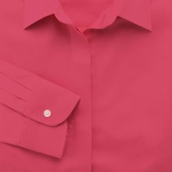 Женская рубашка красная Charles Tyrwhitt приталенная Fitted (WS230COR)