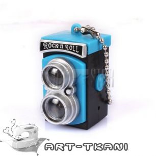 Ретро фотокамера для игрушек, голубая