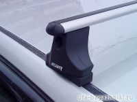 Багажник на крышу Mazda 3 (2003-2013г.), Атлант, аэродинамические дуги